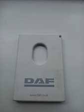 Daf truck card for sale  CHESTERFIELD