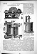 Antique print 1883 for sale  UK