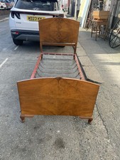 Single walnut bedframe for sale  UK