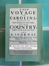 A New Voyage to Carolina by John Lawson 1984 Chapel Hill 2nd printing paperback comprar usado  Enviando para Brazil