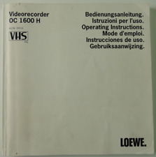 Loewe videorekorder 1600 gebraucht kaufen  Oldenburg (Oldenburg)