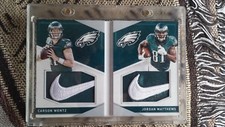 2016 Panini Preferred Pairings Rookies Wentz/Matthews Dual Nike Patches #1/1 UAU comprar usado  Enviando para Brazil