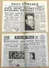 British ww2 newspapers for sale  SUTTON COLDFIELD