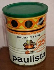 Scatola latta caffè usato  Serravalle Scrivia