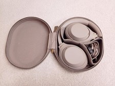Fones de ouvido supra-auriculares sem fio Sony WH-1000XM4 com cancelamento de ruído, prata - ESTADO PERFEITO! comprar usado  Enviando para Brazil