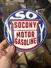 Round porcelain socony for sale  Ishpeming