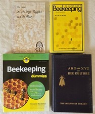 Lot of four Bee Beekeeping books Morse Root Blackiston Dummies segunda mano  Embacar hacia Mexico
