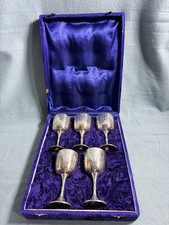 Vintage boxed goblet for sale  CHESTERFIELD