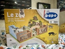 Papo wooden zoo for sale  NEWCASTLE