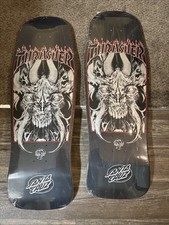 Skate Deck Santa Cruz x Thrasher Winkowski Forma Primitiva 10,34x30,54 polegadas - Ossos comprar usado  Enviando para Brazil