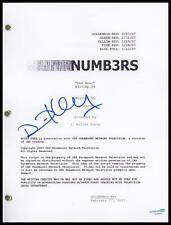 David Krumholtz "NUMB3RS" Autógrafo ASSINADO Números 'Uma Hora' Episódio Roteiro comprar usado  Enviando para Brazil
