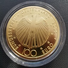 Goldmünze brd 100 gebraucht kaufen  Zwickau