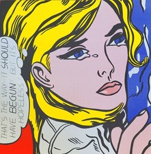 Roy lichtenstein hopeless gebraucht kaufen  Rodenbach