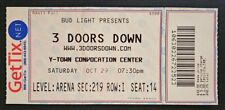 Doors shinedown concert for sale  Cedar Rapids