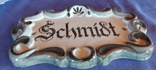 Keramikschild namensschild hau gebraucht kaufen  Obrigheim