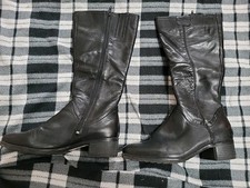Damen stiefel schwarz gebraucht kaufen  Telgte