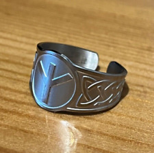 Ring algiz rune gebraucht kaufen  St Ingbert