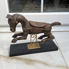 Adorno decorativo de caballo portátil figuras esculturas segunda mano  Embacar hacia Mexico