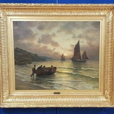 Georges maroniez huile d'occasion  France