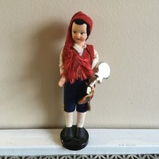 Antigo Giovani Eros Boneca Menino Lembrança Italiana em Fantasia Folclórica Nativa 8”g34 J comprar usado  Enviando para Brazil