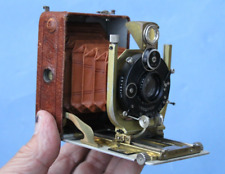 Ouro e Marrom VOIGTLANDER BABY BERGHEIL ‘LUXO’ com Heliar - Tamanho VP 4,5x6 comprar usado  Enviando para Brazil