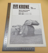 Krone 280 spare for sale  COLCHESTER