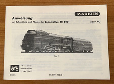 Märklin 800 anleitung gebraucht kaufen  Giesen