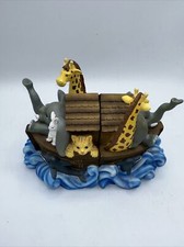 Arca de Noé Bookends Decoração de Quarto de Bebê Zoológico Bookends Elefante Girafa Barco Mar comprar usado  Enviando para Brazil
