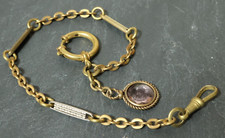 Alte goldene taschenuhrkette gebraucht kaufen  Langweiler