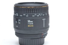 Lente macro Sigma 50mm f/2.8D EX DG para Nikon montagem F, usado comprar usado  Enviando para Brazil