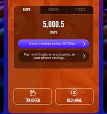 Usado, 5k para 360! 😮 DNB Dave And Busters Play chips Verifique a descrição PREÇO2GO comprar usado  Enviando para Brazil