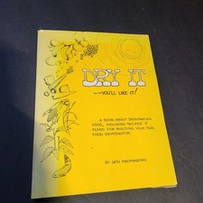 Dry it You'll Like it Gen MacManiman dehydrating cookbook vintage 1974 comprar usado  Enviando para Brazil