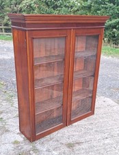 Mahogany double glass for sale  TELFORD