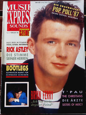 Musik Express Sounds 02/88 Cover:Rick Astley;Dieter Bohlen,Interview Bryan Ferry comprar usado  Enviando para Brazil