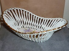Coupe panier porcelaine d'occasion  Paris VII