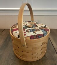 Sewing basket round for sale  Phelan