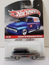 Hot Wheels Delivery Custom 69 Volkswagen Variant prata/A20 comprar usado  Enviando para Brazil