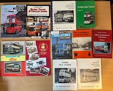 Bundle trolleybus books for sale  YORK