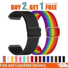 Pulseira elástica de náilon para acessórios de relógios esportivos Fitbit Versa 2/3/Lite/Sense comprar usado  Enviando para Brazil