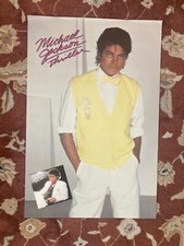 Cartaz promocional original raro de suspense Michael Jackson de 1984, usado comprar usado Cartaz promocional original raro de suspense Michael Jackson de 1984, usado comprar usado  Enviando para Brazil