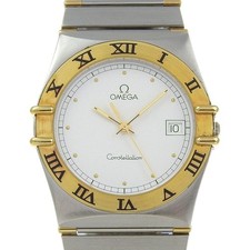 Relógios OMEGA Constellation data mostrador branco aço inoxidável quartzo analógico d... comprar usado Relógios OMEGA Constellation data mostrador branco aço inoxidável quartzo analógico d... comprar usado  Enviando para Brazil