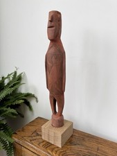 Handcarved wooden sepik for sale  LONDON