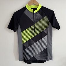 Bicicleta geométrica INOC masculina de ciclismo tamanho pequeno com zíper frontal preta e amarela neon comprar usado  Enviando para Brazil
