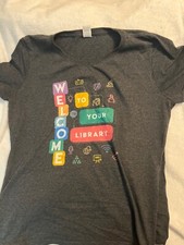 Welcome library shirt for sale  Groton