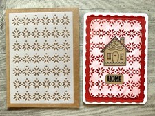Schablone stencil nordisches gebraucht kaufen  Biederitz
