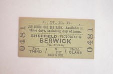 Railway ticket lner for sale  BANBURY
