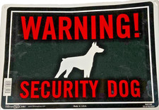 Warning security dog for sale  Hazelwood