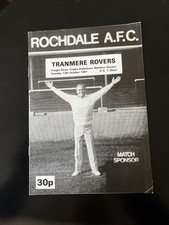 1987 rochdale tranmere for sale  HEYWOOD