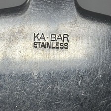 Usado, Faca para torta espátula de bolo vintage Ka-Bar espátula de pizza cabo de madeira aço inoxidável RARO comprar usado  Enviando para Brazil