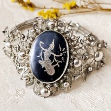 Bracelet ancien argent d'occasion  Le Luc